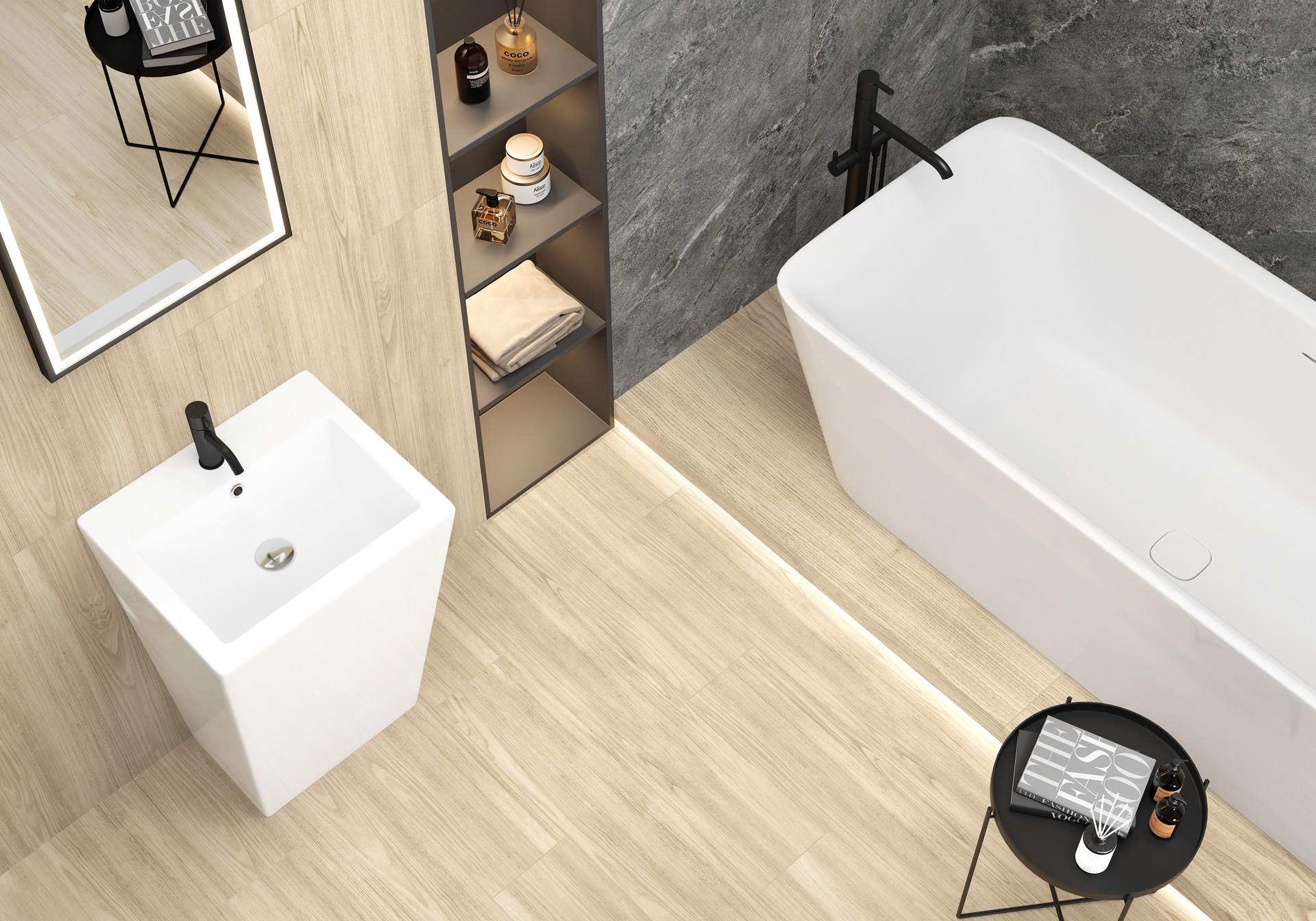 Фотография Коллекции Finewood Керамогранита и керамической плитки от производителя - Alma Ceramica, в интернет магазине Casa-Ceramica