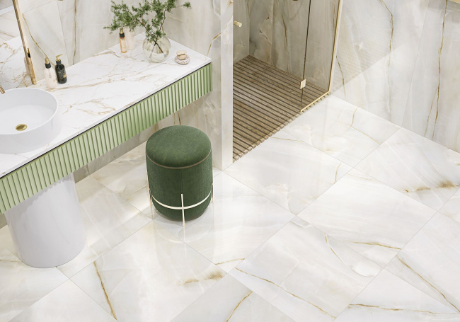 Фотография Коллекции Onyx Smoke Керамогранита и керамической плитки от производителя - Alma Ceramica, в интернет магазине Casa-Ceramica