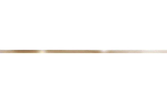 BWM61MET808 бордюр Metallic Glossy Gold 12*600*9 (80 шт. в коробке)