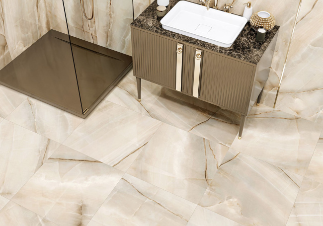 Фотография Коллекции Onyx Smoke Керамогранита и керамической плитки от производителя - Alma Ceramica, в интернет магазине Casa-Ceramica